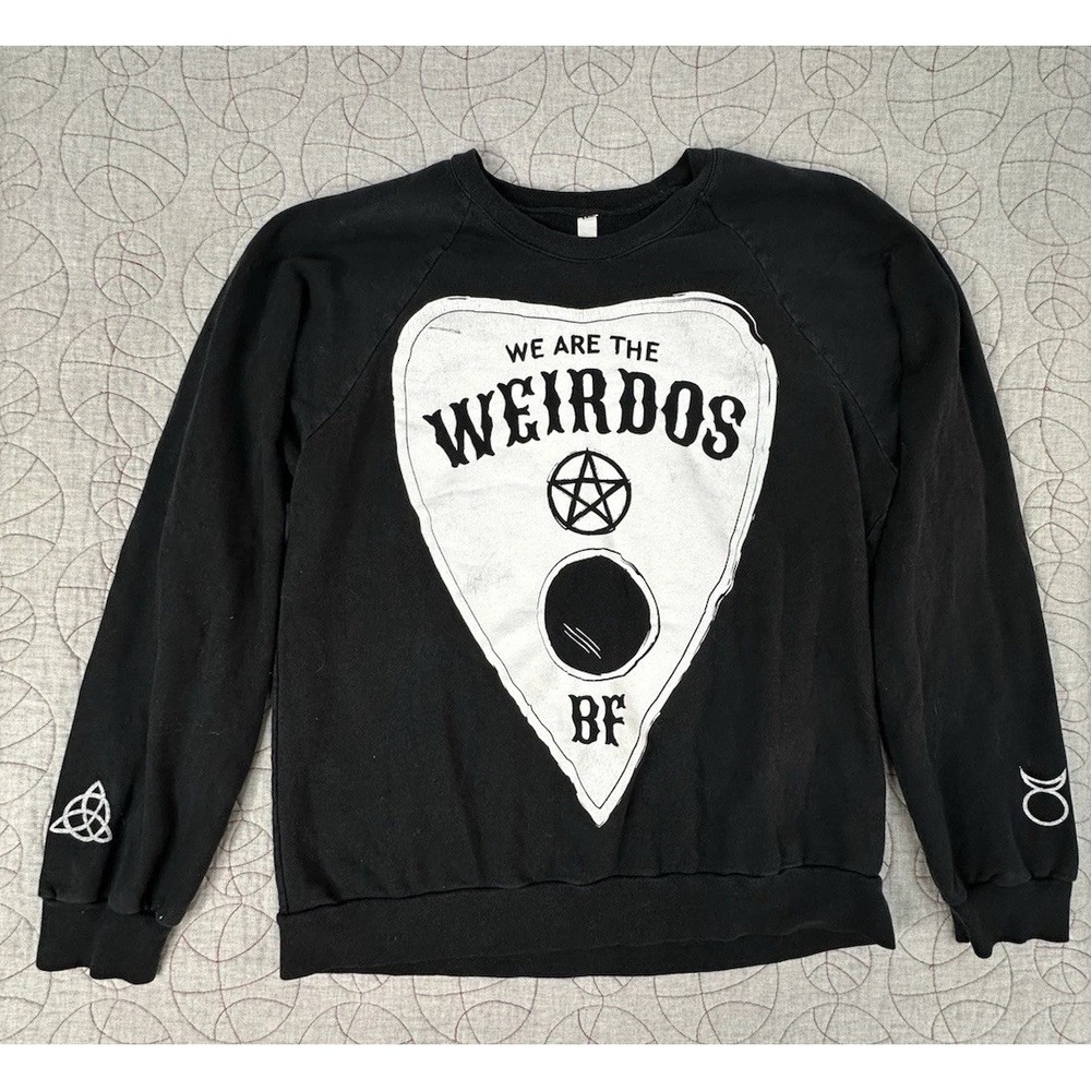 Jeffree‎ Star Paper Alligator We Are The Weirdos Crewneck Sweatshirt / Large